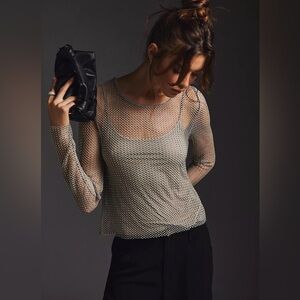 Anthropologie sparkle top